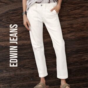 EDWIN ANTHROPOLOGIE Women’s Malia Utility Boyfriend Jeans in the Size 27